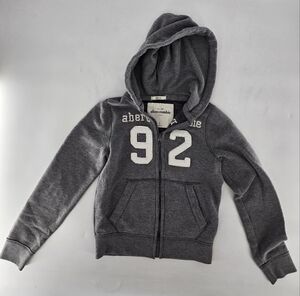 Abercrombie & Fitch Kids Gray Zip-Up Hoodie‎
